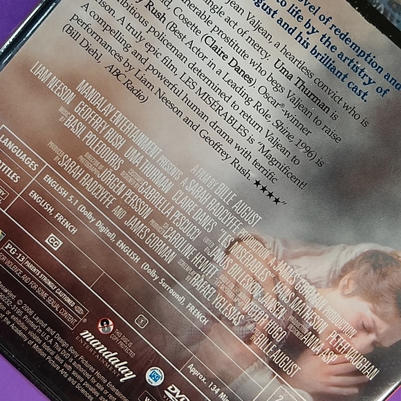Les Miserables DVD, Factory Sealed - Picture 7 of 9